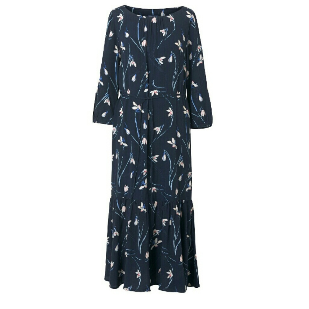 GANT Snowdrop Ruffle Dress - Picture 2 of 6